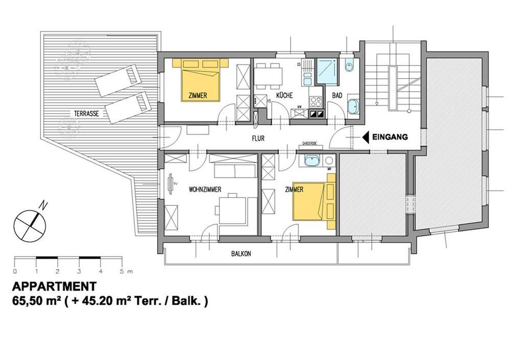 Appartement Dorfplatz Schruns Cameră foto